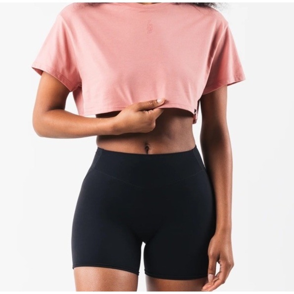 Alphalete LDB OVERSIZED CROP TEE Women's Cropped Tee XS